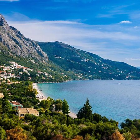 Corfu Sea View Villa - Aurora Barbati Exteriör bild