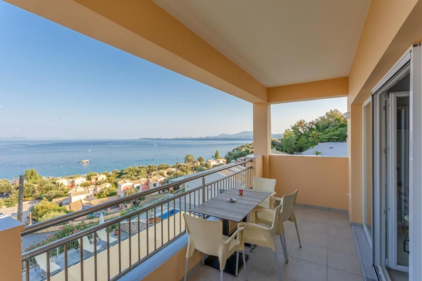 Corfu Sea View Villa - Aurora Barbati Exteriör bild