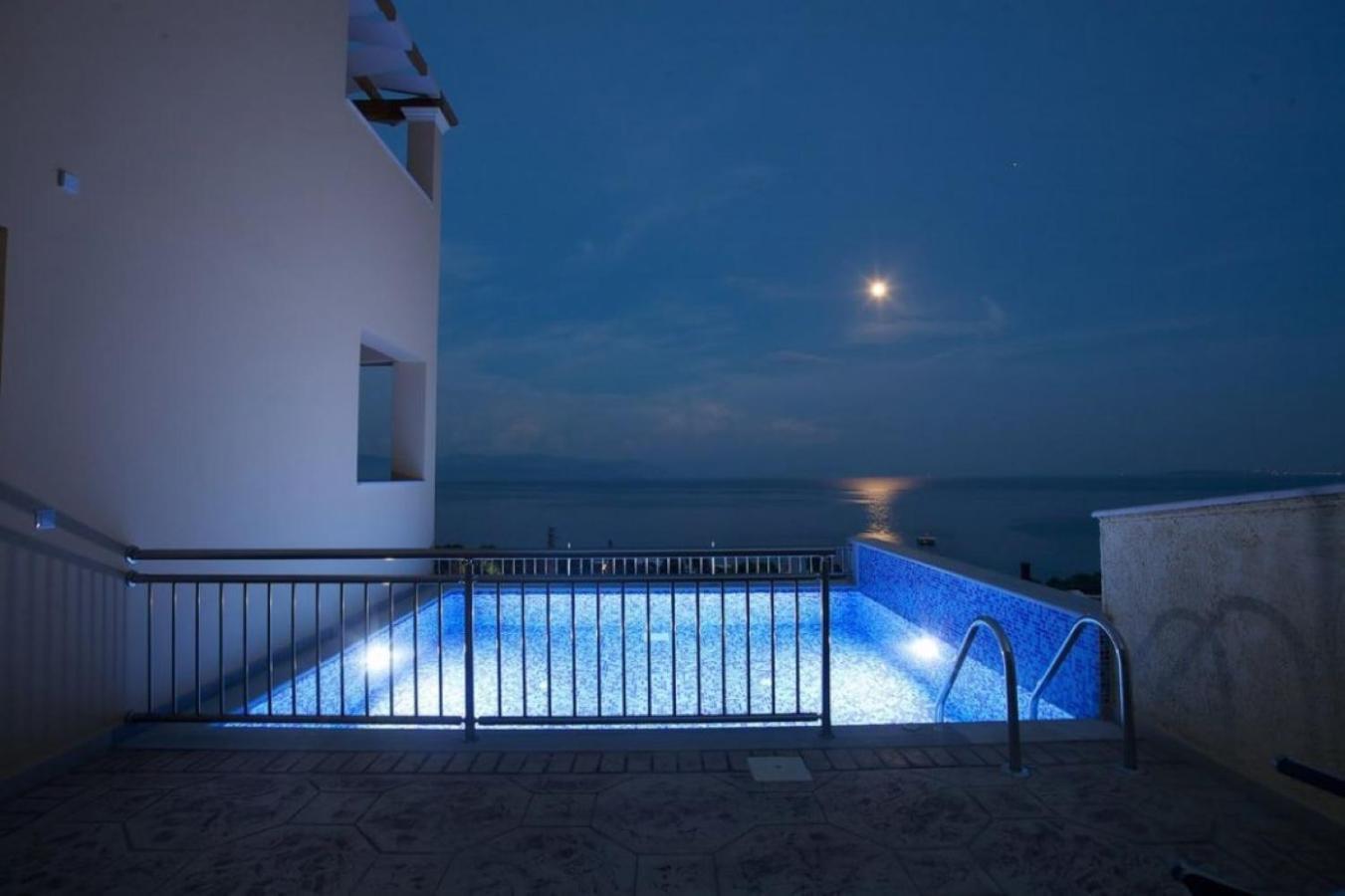 Corfu Sea View Villa - Aurora Barbati Exteriör bild
