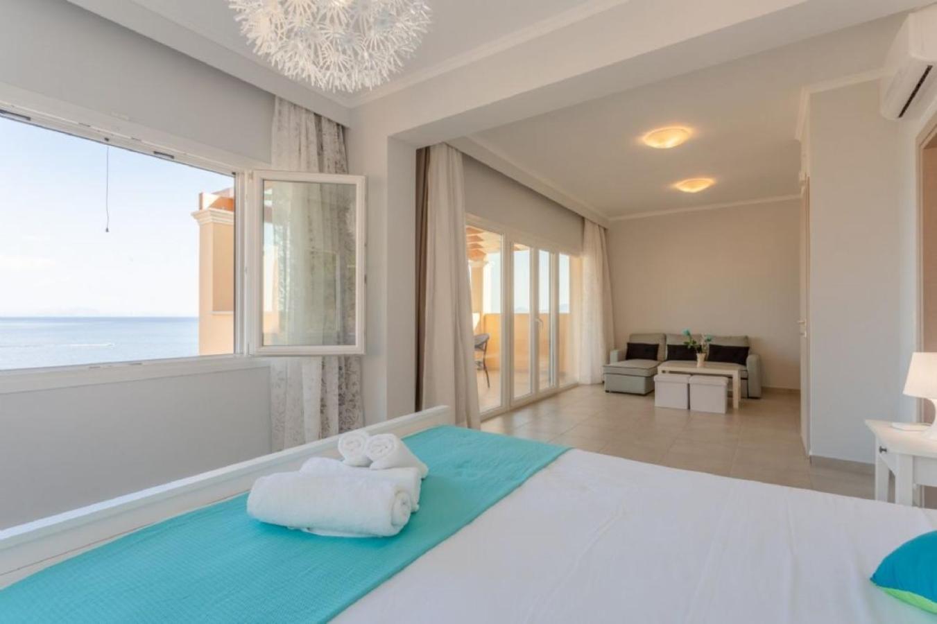 Corfu Sea View Villa - Aurora Barbati Exteriör bild