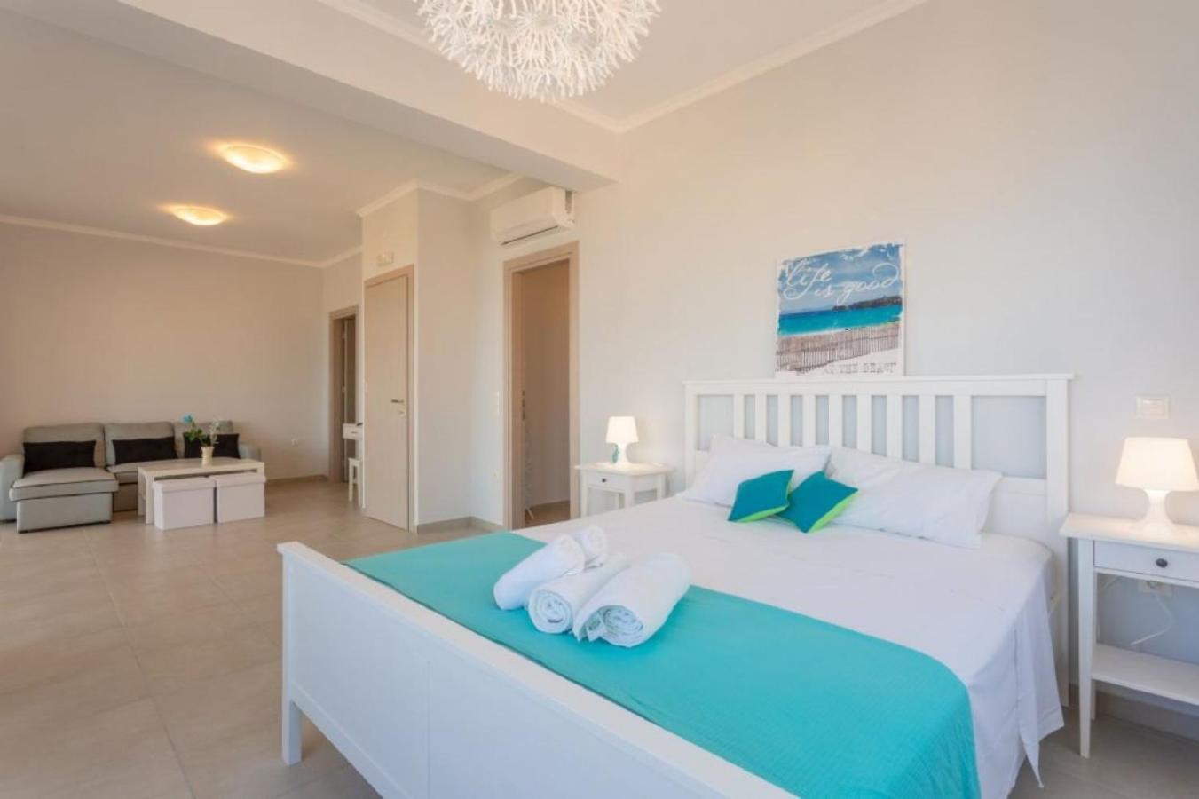 Corfu Sea View Villa - Aurora Barbati Exteriör bild