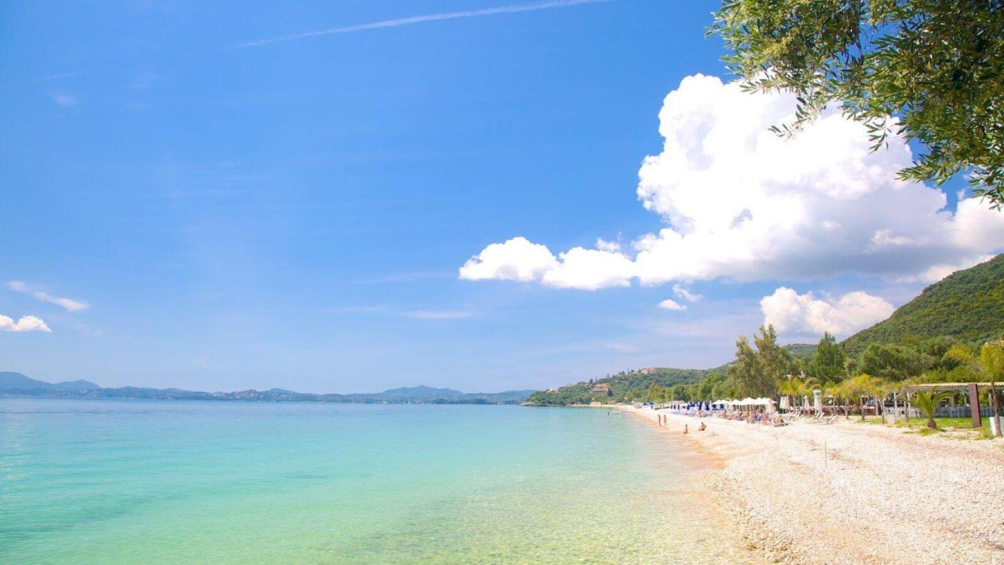 Corfu Sea View Villa - Aurora Barbati Exteriör bild